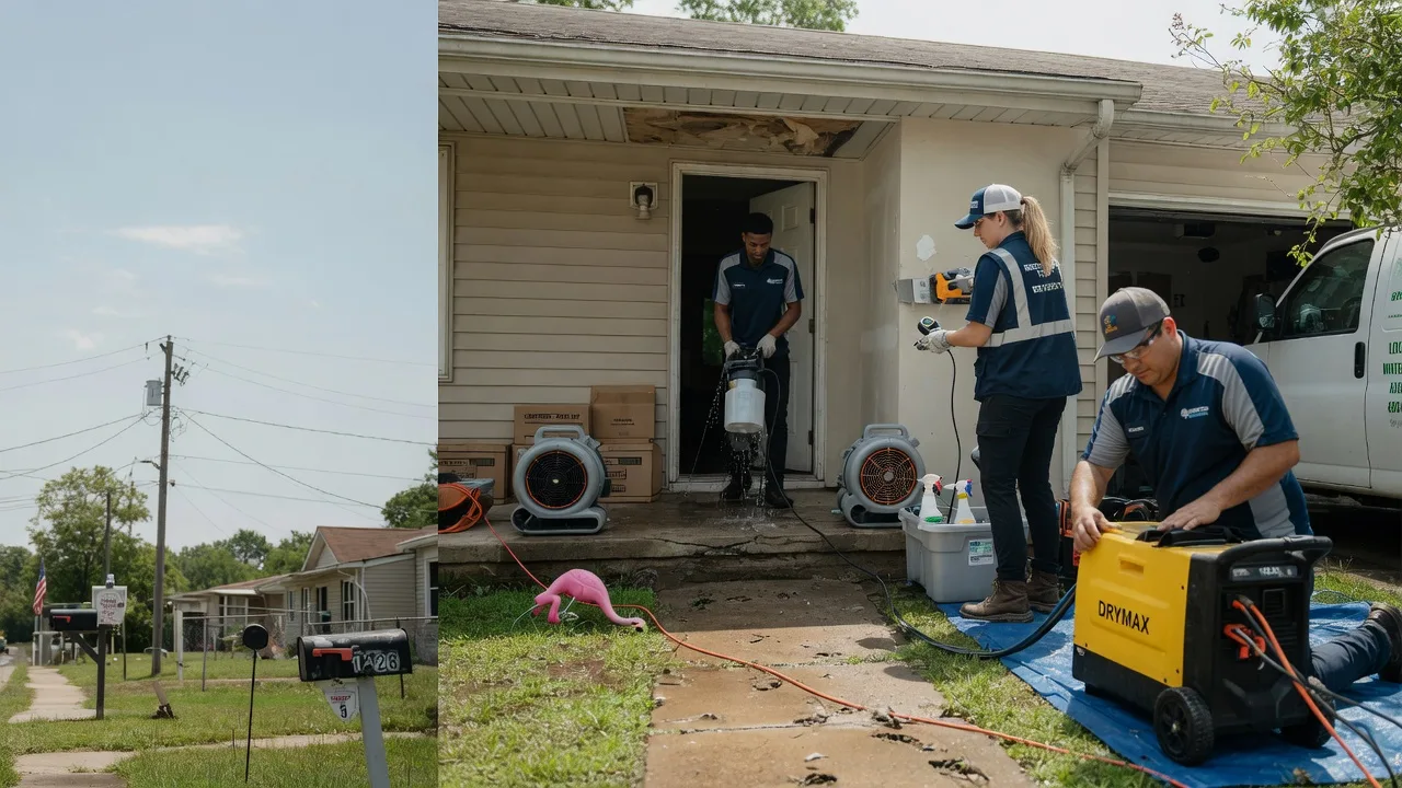 Storm Damage Water Removal in Midway, PA near me
